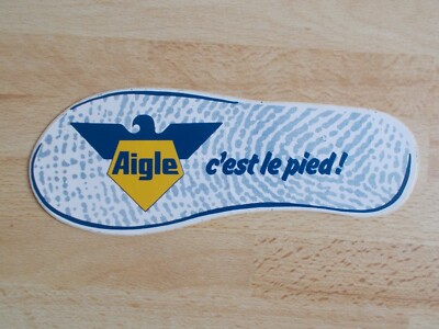 Aufkleber Schuhe AIGLE