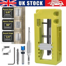 Door Hinge Routing Jig Stable Easy Installation Door Hinge Router Adjustable Kit