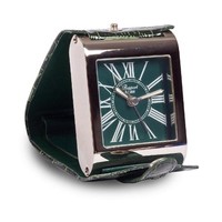 Rapport Adventura Polished Case Alarm Clock In Green Rapport Adventura Polished Case Alarm Clock In Green
