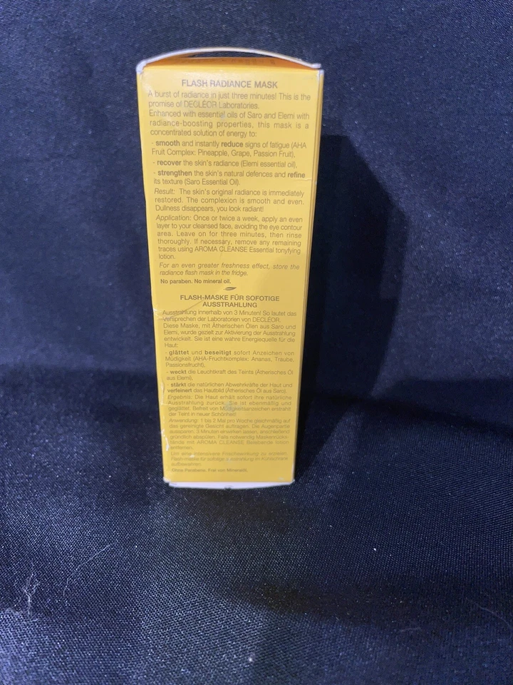 Máscara Flash Decleor Life Radiance con Saro ilumina la piel 1,7 OZ Foto 3 de 3