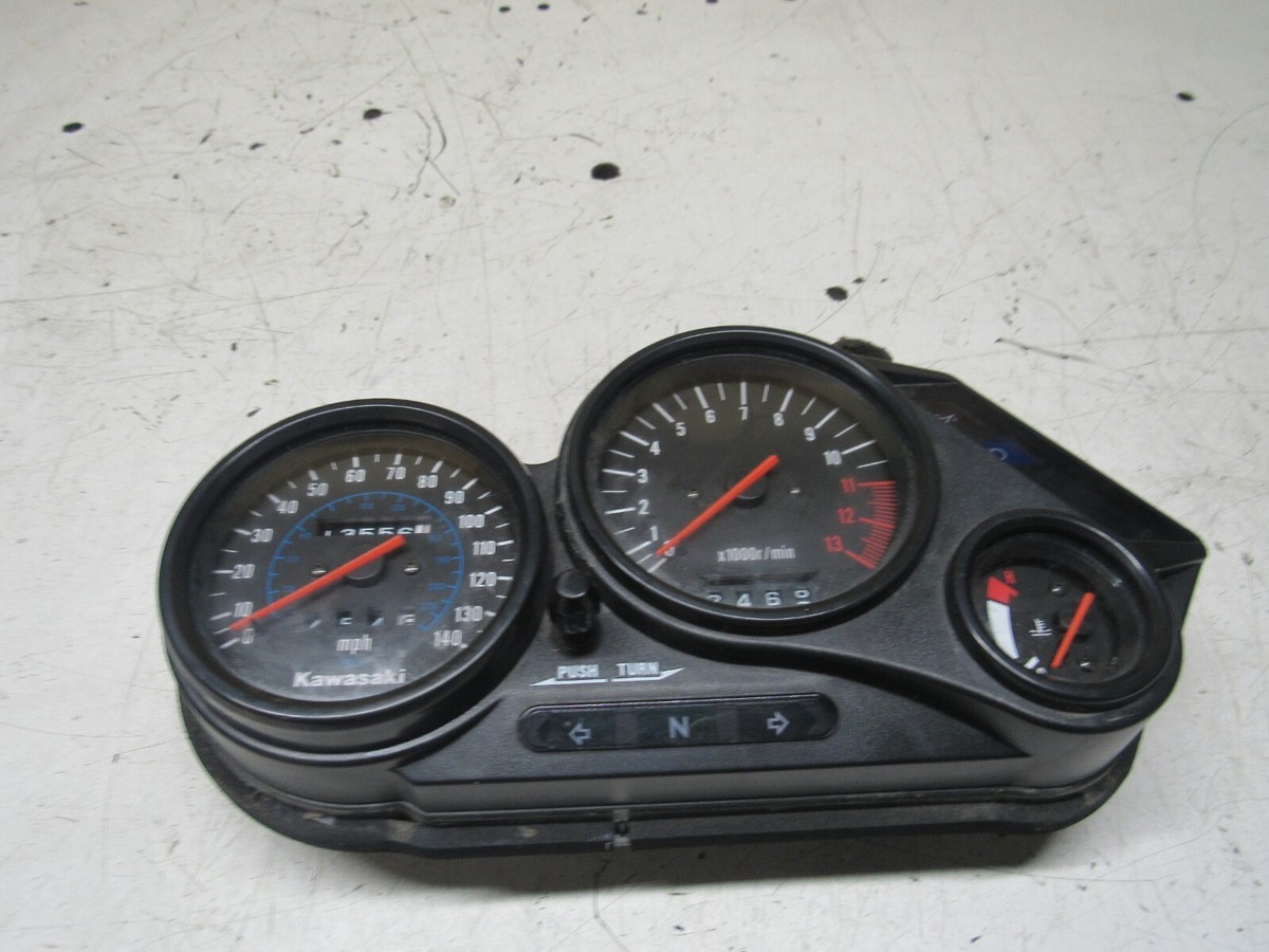 1993 87-96 Kawasaki EX500A EX500 500 Ninja Gauges (13,556 miles