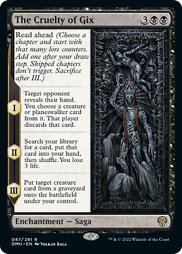 Dominaria United - The Cruelty of Gix - Brand New