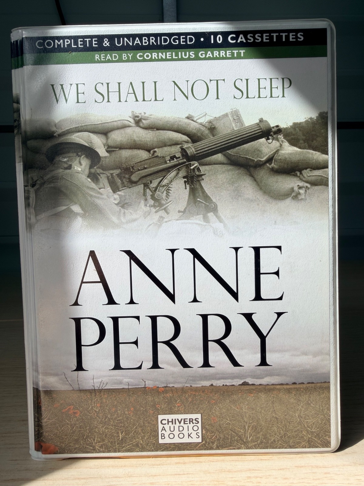 Anne Perry We Shall Not Sleep Unabridged Audiobook 10 Cassettes 2008 BBC