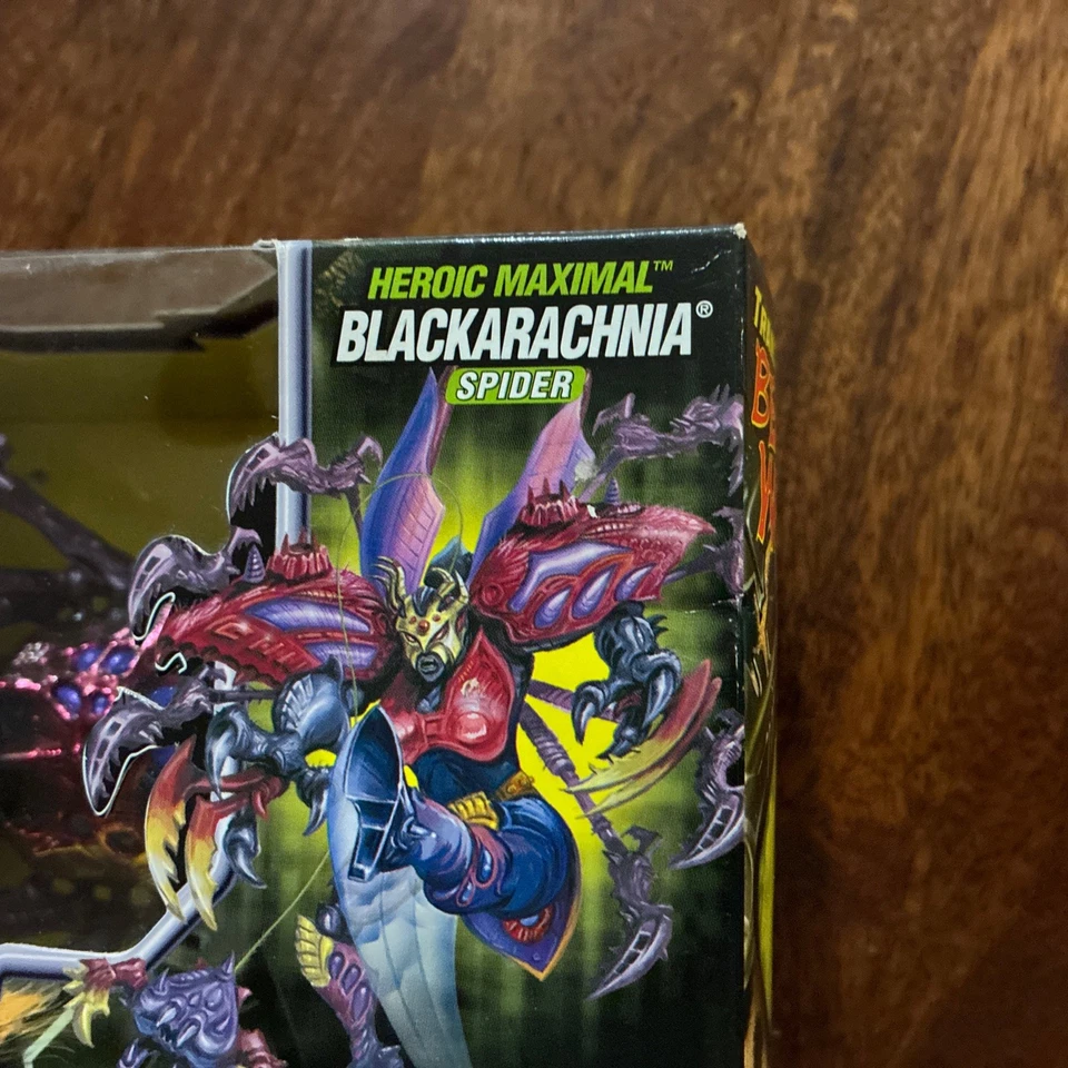 Transformers Beast Wars Transmetals 2 Blackarachnia Spider 1999 Hasbro, Inc - Image 2 of 4