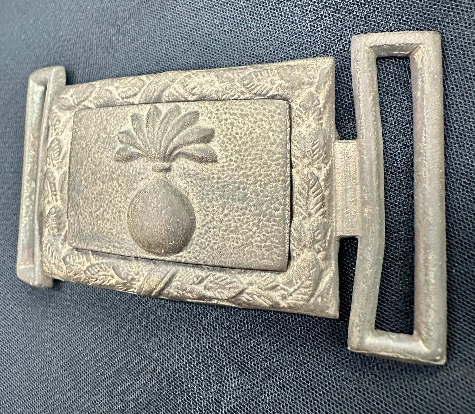 Original Civil War Union Ordinance Brass Belt Buckle GA20539