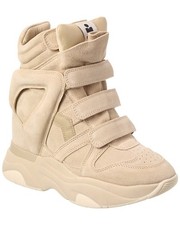 Isabel Marant Balskee Suede High-Top Wedge Sneaker Women's