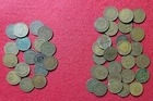 1901 1902 Indian Head One 1c Cent Lot Of 44 Coins