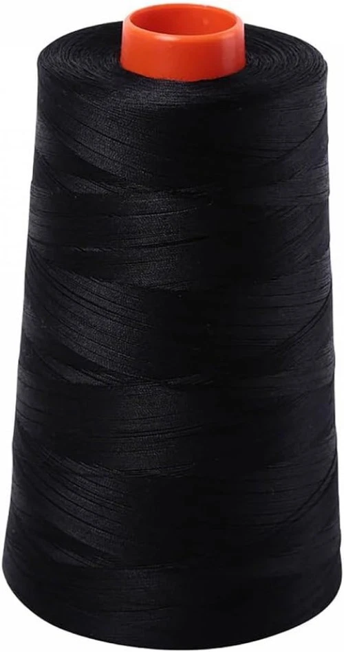 2692 Mako Cotton Thread Cone - Quilting & Sewing, Black - Image 2 of 2