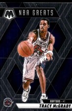 Tracy McGrady 2024-25 Panini Mosaic #298 Raptors NBA READ FREE SHIP AutographDen