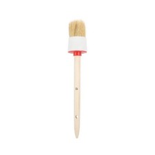 Rundpinsel mit Holzgriff 45 mm, Farbpinsel Malerpinsel Streichpinsel Pinsel