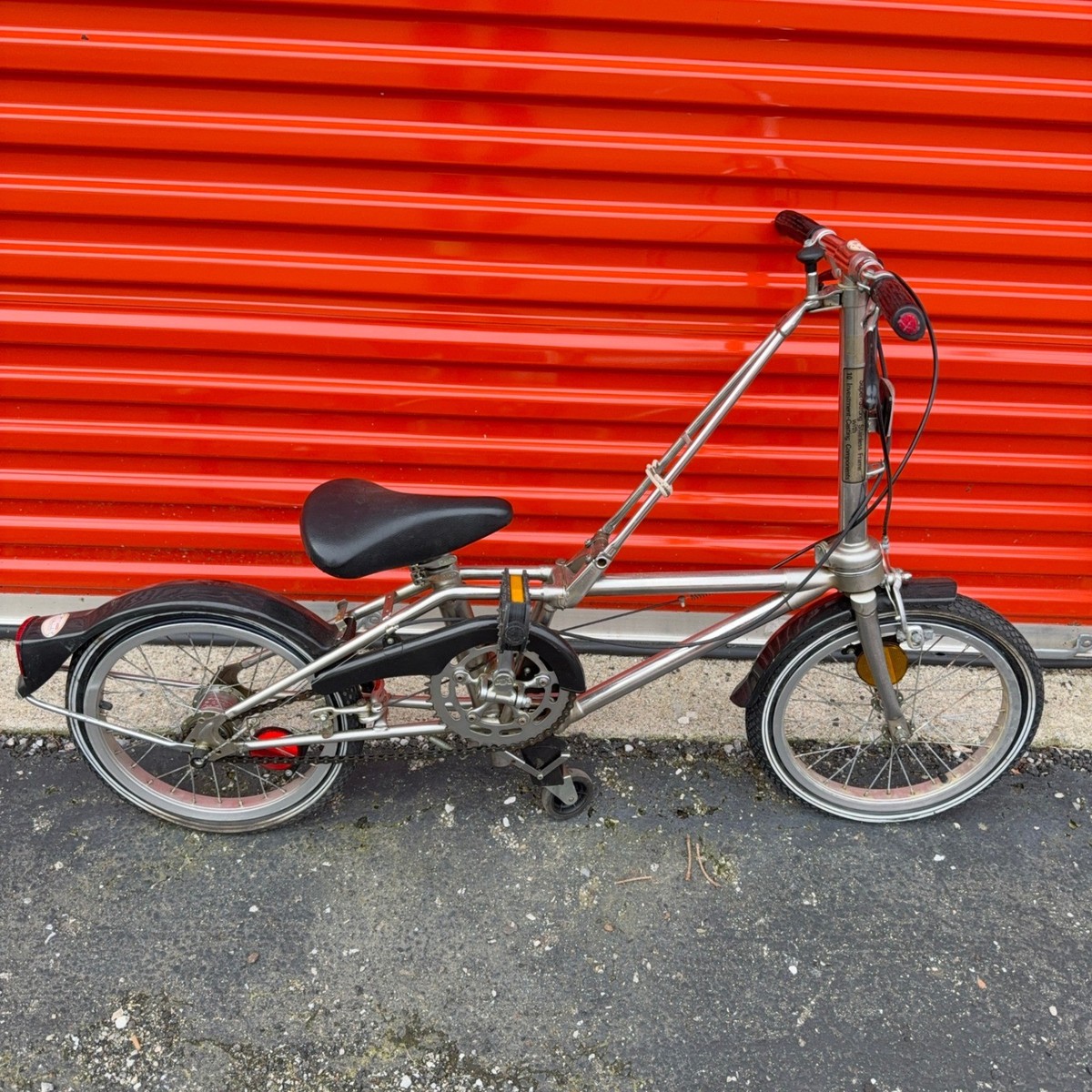 OLD DAHON　KIRA Vintage 80s Dahon Stainless Steel Folding Bicycle 3 Speed RV