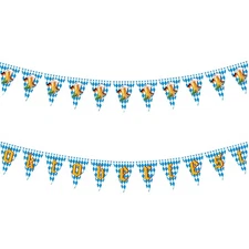 Oktoberfest Pennant Banner Flags Beer Festival Bunting Pennant Banner 