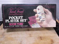 Vintage Pocket Player Trivial Pursuit Boob Tube 1987