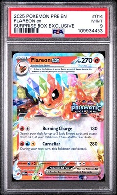 【PSA9】ブースターEX ポケキュンコレクション Flareon Flareon EX - 006/032 - CP3: PokeKyun Collection - Pokemon Japan