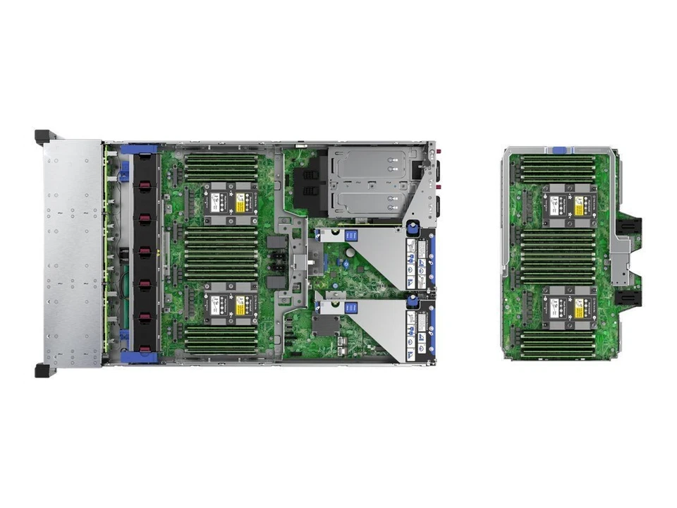 HPE DL560 Gen10 16SFF 4x Gold 6240 128GB P408i-A PCIe 4x 1Gb RJ454x 800W - Image 2 of 4