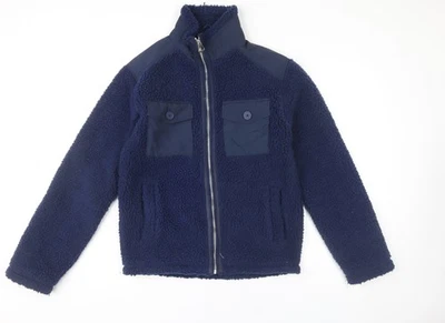 Primark Freizeitjacke Damen Blau XS Fleece Full Zip - Bild 1 von 4