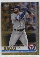 2019 Topps Chrome Gold Refractor 40/50 Joey Gallo #38 7k8