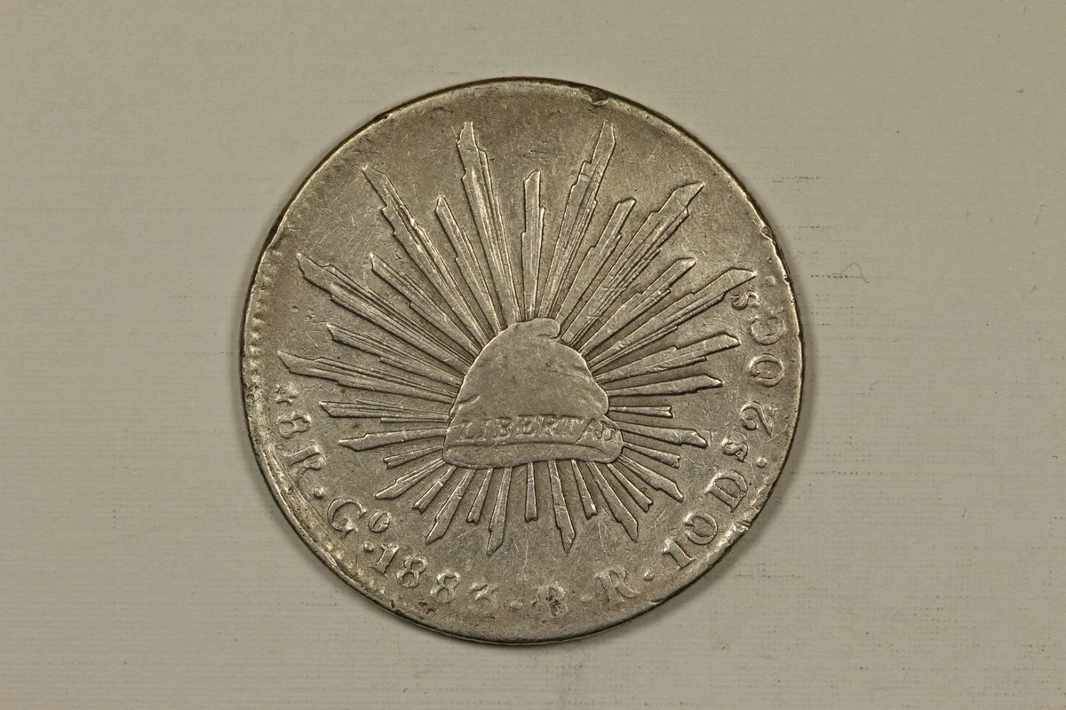 1883 メキシコ　8レアル銀貨　MO MH ペンダント 1883 Year Silver Mexican Coins for sale | eBay