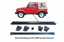 Suzuki Samurai Side Moulding Set Lr With Rocker Panel Fittings Swb Sj410 Sj