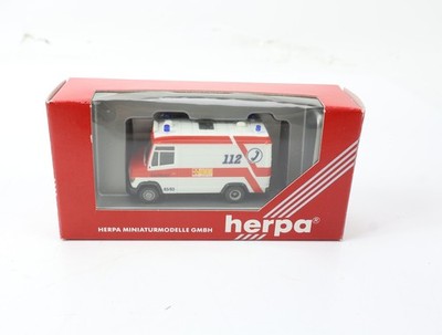 Herpa H0 043397 Modellfahrzeug PKW MB T2 Vario RTW ''ASB Eschborn'' 1:87 OVP