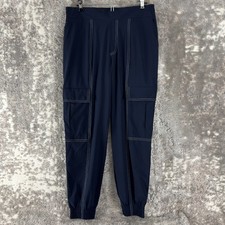 Athleta Size 6 Chelsea Utlity Jogger Pants Navy Stretch Pull On Casual