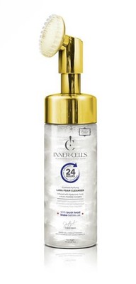 Inner Cells Lava Foam Cleanser w/Hyaluronic Acid & Multi-Peptides ~ Retail $179