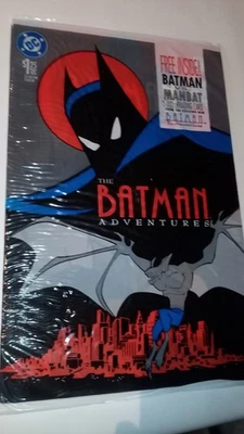 US Batman Adventures Vs Manbat Nr.7/1992, Sealed mit Topps TC, DC Comics,wie neu - Bild 1 von 2