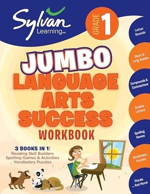 1st Grade Jumbo Language Arts Succe..., Sylvan Learning