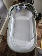 Kinderkraft Baby Crib 3 in 1, Travel Bed, Transport Bag, for Newborn, 0-9 kg