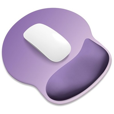 ITNRSIIET Ergonomic Mouse Pad with Wider 9.9L x 9W inches, Lavender Fade 