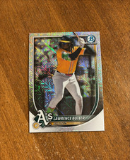 Lawrence Butler 2025 Bowman Chrome Mojo Refractor #65 Oakland Athletics A's