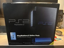 OEM Playstation 2 Console Online Pack PS2 BOX AND MANUAL ONLY  No Console 