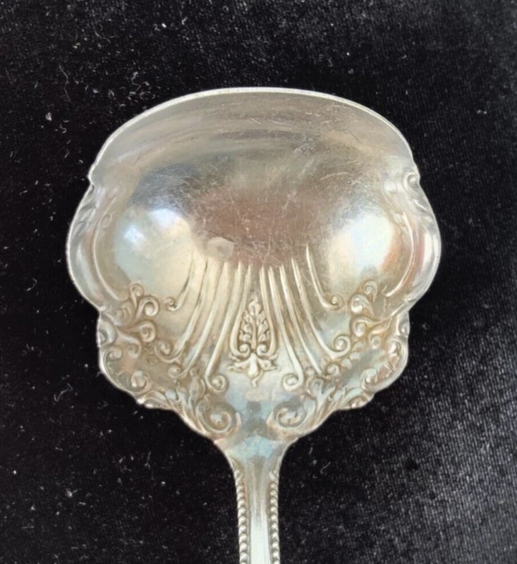 Silverplate Solid Gravy Ladle Mayflower Anchor Rogers Anchor AA 1901