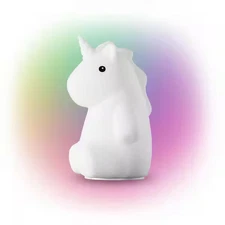 Rechargeable Unicorn Lamp for Kids Bedroom LED Night Light Color Change