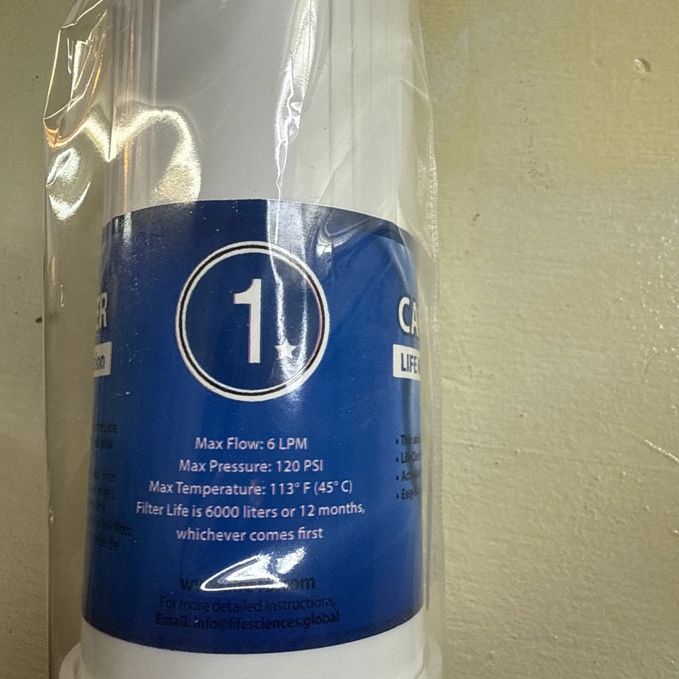 NUEVO - Filtro ionizador Life 1 filtro de limpieza/escalado serie MXL, serie M X NG Foto 2 de 2