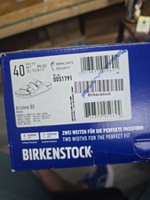 *NEW* Uni BIRKENSTOCK Arizona Birko-Flor Sandal Slipper Black (0051791) Size 40