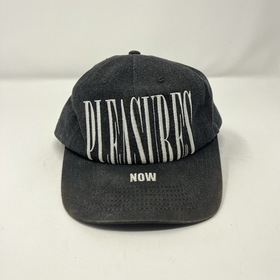 Pleasures Now Stretch Snapback Hat Cap Black Streetwear