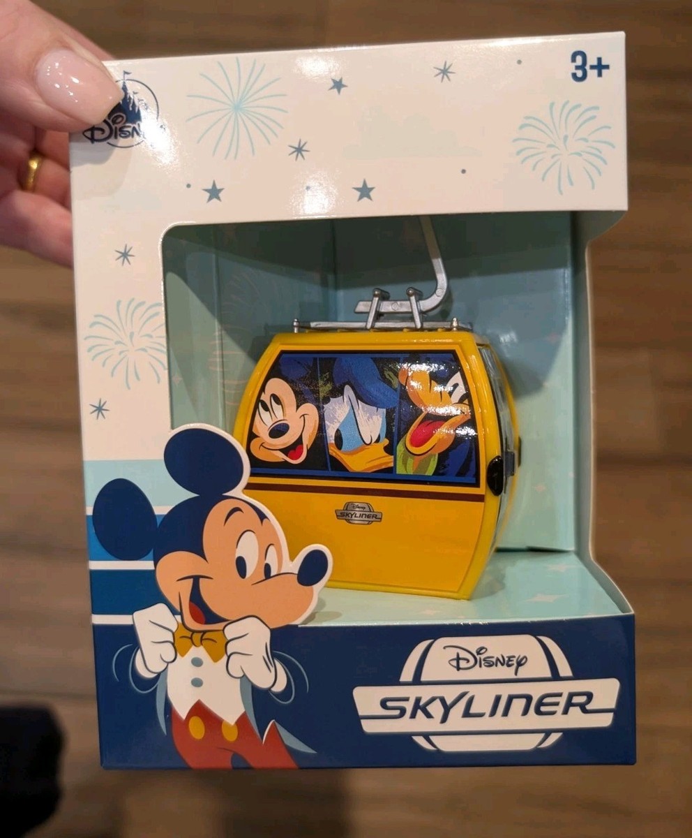 NEW 2025 Disney Park Skyliner Gondola MICKEY Mouse PLUTO DONALD