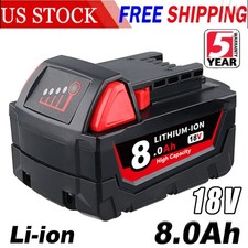8000mAh 18V Lithium Battery Replace For 48-11-1860 48-11-1850 48-11-1828 NEW
