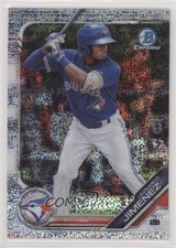 2019 Bowman Draft Chrome Sparkles Refractor Leonardo Jimenez #BDC-78 1sr