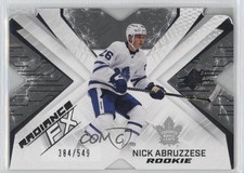 2022-23 SPx Radiance F/X Rookies 384/549 Nicholas Abruzzese Nick #RFX-77 1h81