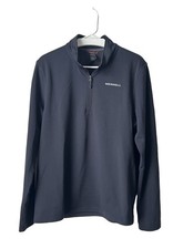 Merrell Quarter Zip Pullover Men s L Black Pe...