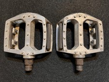 FP-965 K174 Alloy Platform Pedals Bicycle BMX MTB 9/6” for Three Piece Cranks