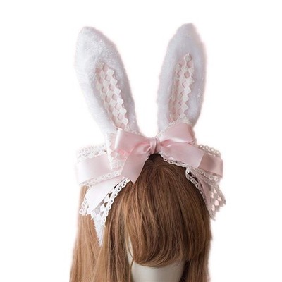 LittleLuluda Easter Party Hair Accessory Headband One Size (Pack of 1), Pink 