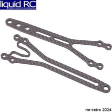 Schumacher Racing Products Ltd U8570 C/F Split Top Decks 2mm - Mi8 Mi9 pr