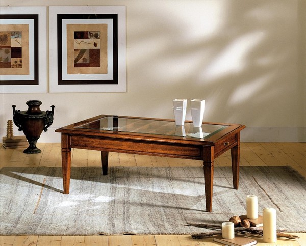 Kaffetisch Holz Beistelltisch Holz Beistelltisch Tisch Wohnzimmer Couchtische-image