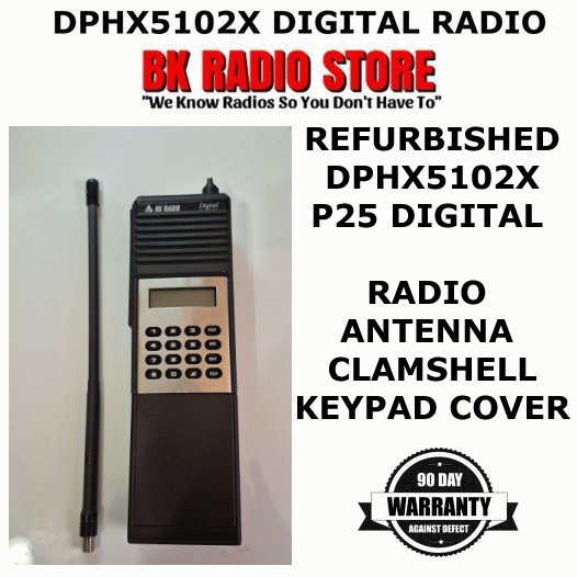 NEW BENDIX KING BK DPH5102XCMD COMMAND P25 DIGITAL VHF RADIO CALFIRE DPH 5102 - Foto 3