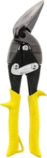 MIDWEST Aviation Snip - Straight Cut Offset Tin Cutting Shears with Forged Blade