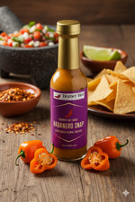 Habanero Snap Hot Sauce Pepper Pineapple Spicy Marinade BBQ Hot Sauce 5 Oz