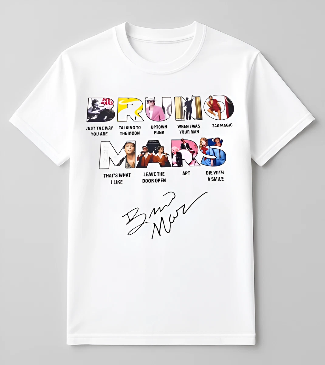bruno mars concert shirt products for sale | eBay